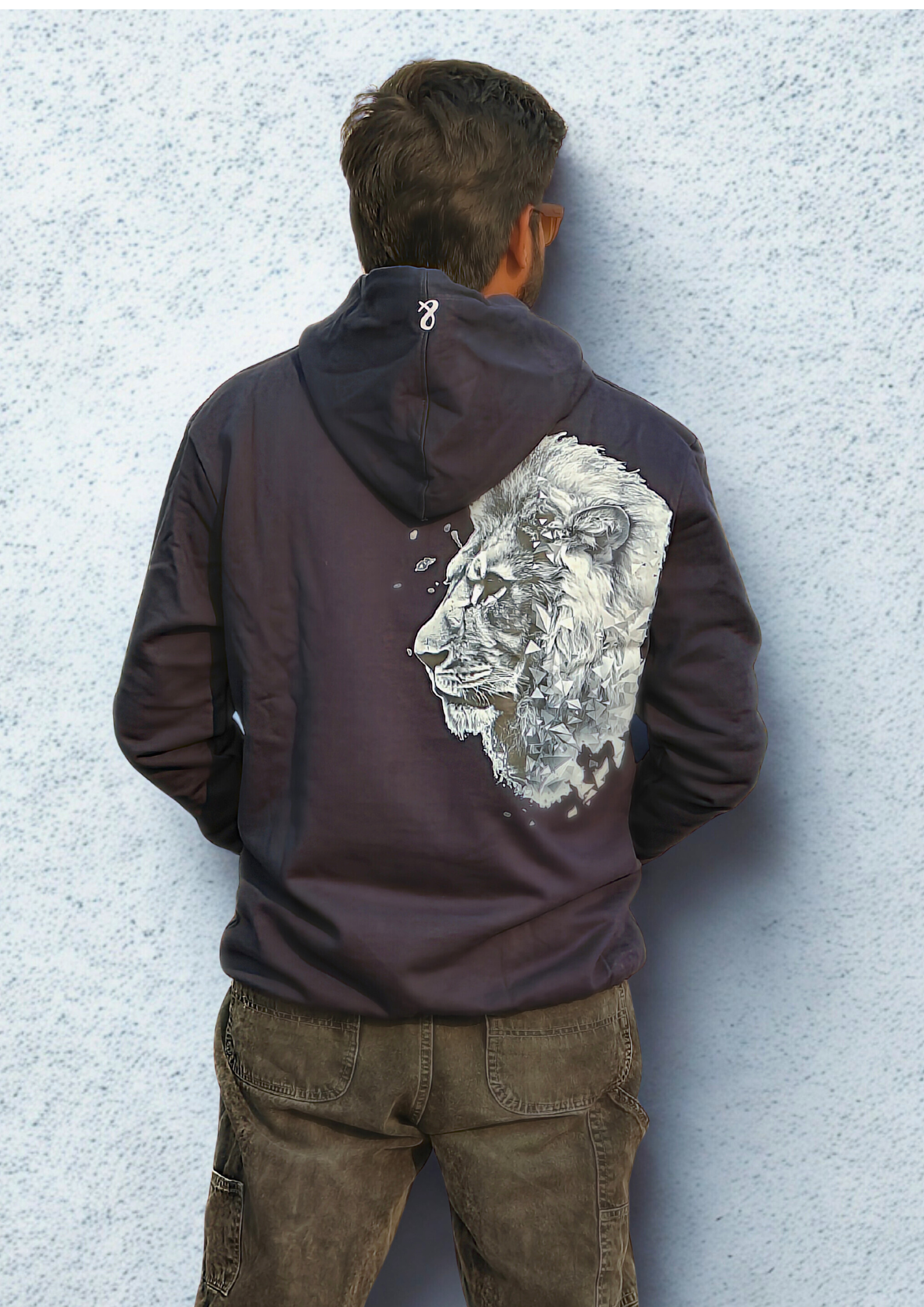 Age Becomes Hard Hoodie – Navy Blue