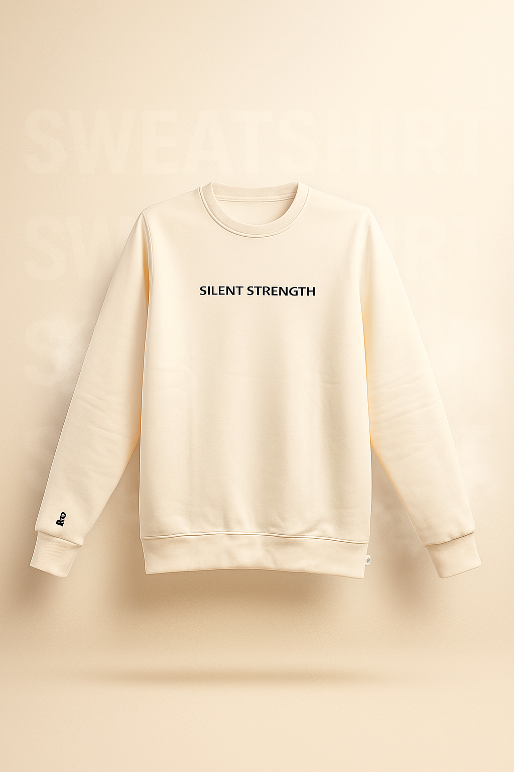 Groove winter collection -milky white Sweatshirt