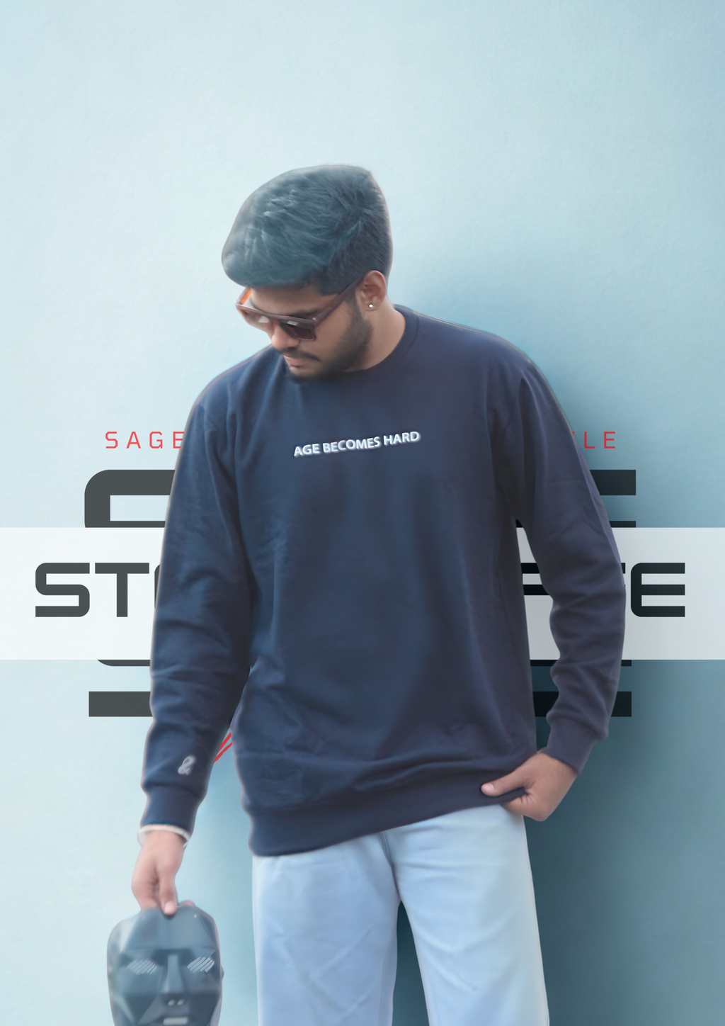 Groove winter collection -Navy Blue Sweatshirt