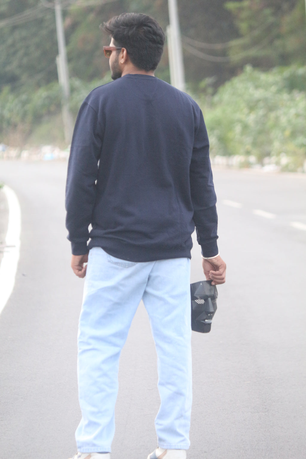 Groove winter collection -Navy Blue Sweatshirt