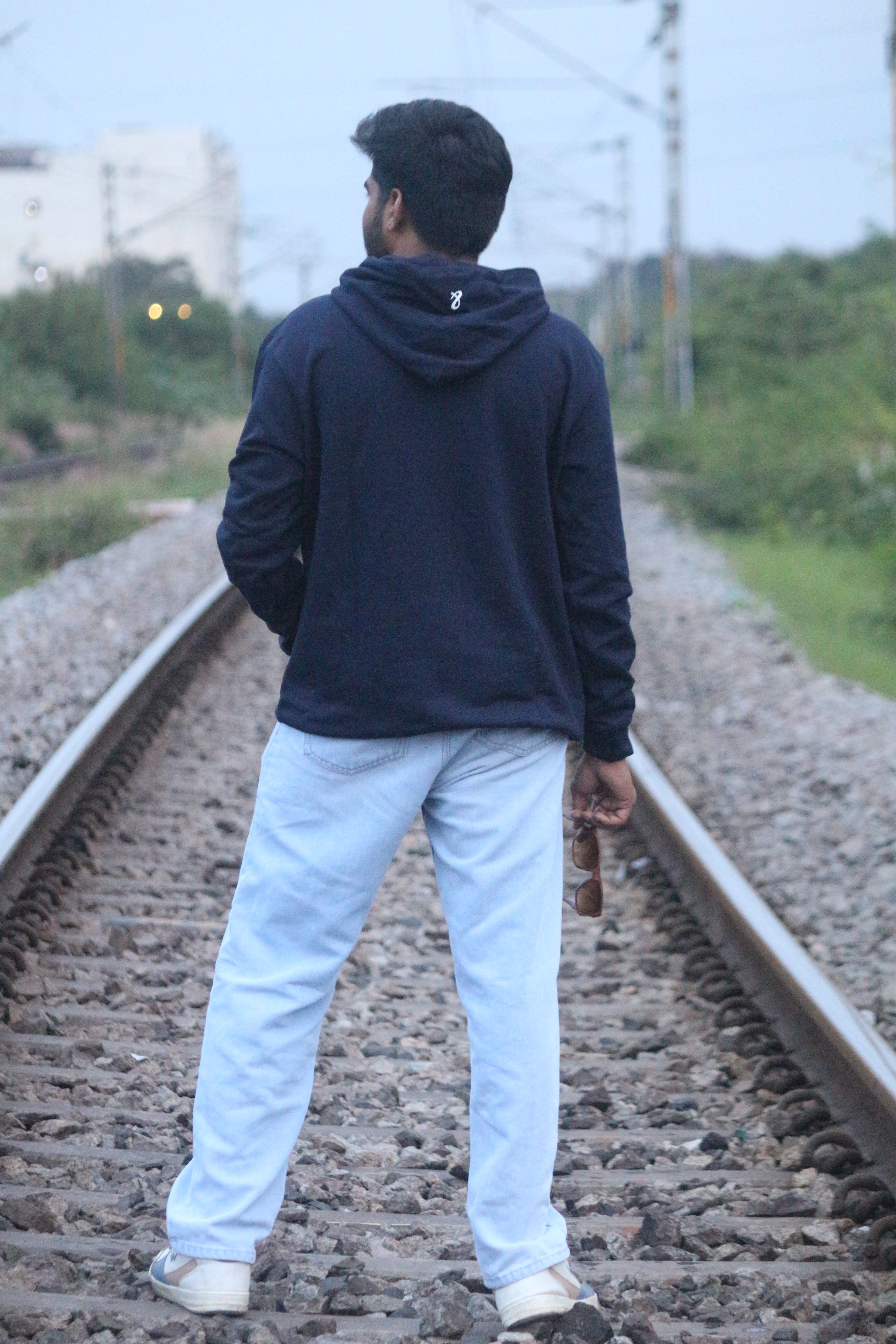 Groove Collection - Navy Blue Hoodie