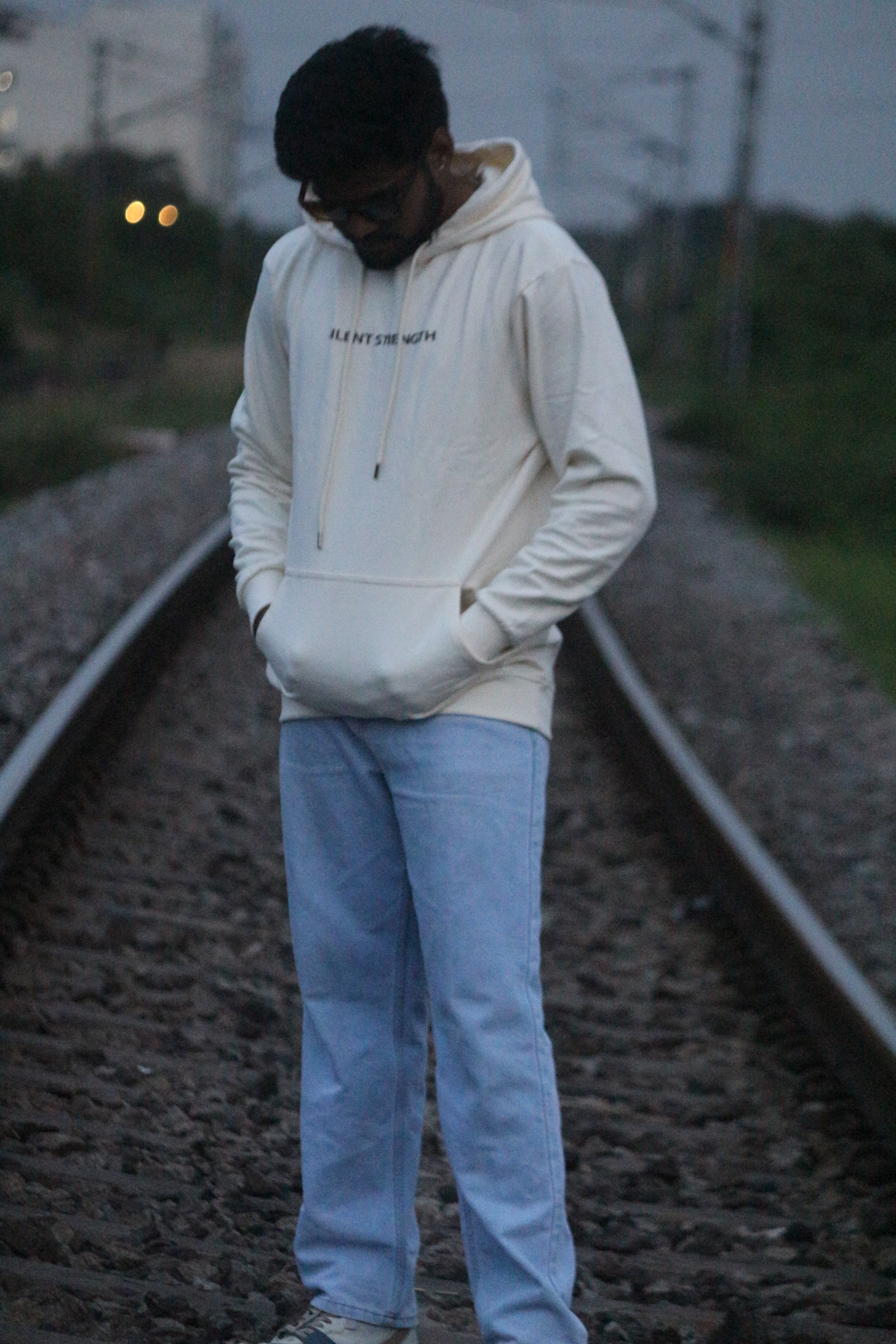 Groove Collection - Milky White Hoodie