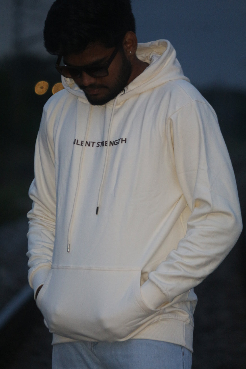 Groove Collection - Milky White Hoodie