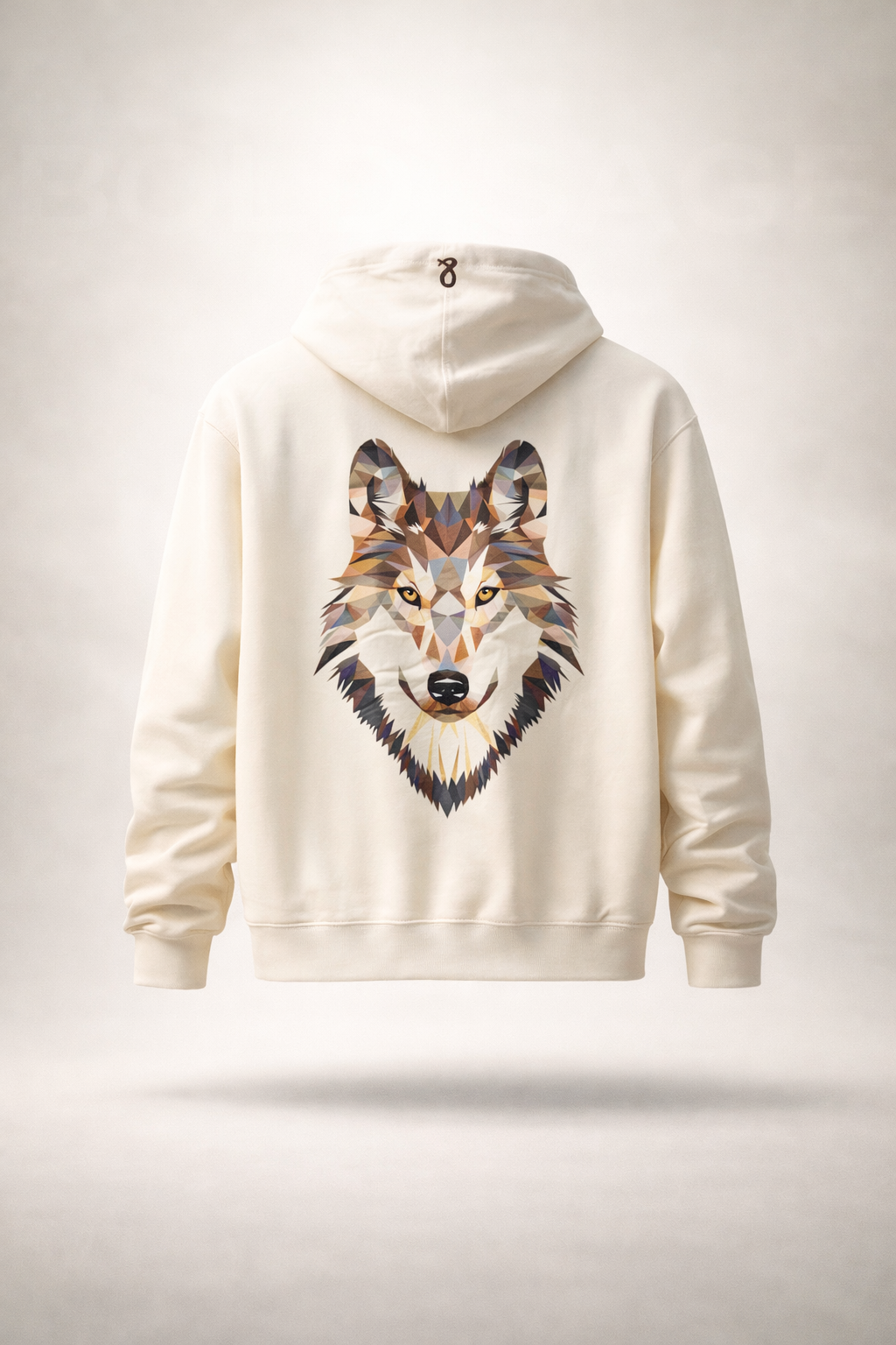 Silent Strength Hoodie– Milky White