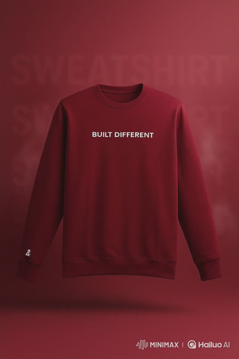 Groove winter collection -Maroon Sweatshirt
